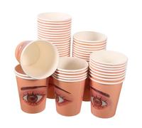 Mipcase 50 Pièces Eyelash Extension Practice Paper Cups Reusable Lightweight Lash Training Tools For Beginners Makeup Practice And Skill Development