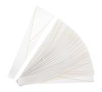 Mipcase 50 Pochettes D'emballage pour Roses Individuelles Blanc, Sachets D'enveloppe de Fleur Triangulaires Mat, pour Bouquets, Mariage, Saint-valentin et Fêtes, Emballage Pratique