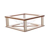 Mipcase 6 Ensembles DIY Smartphone Hologram Pyramid Display Stand Educational Science Projector Kit for Children Stem Exploration