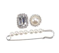 Mipcase 6 pièces Boucles Décoratives pour Chaussures Bijoux de Mode Femme Accessoires Éblouissants et Amovibles pour Talons et Chaussures Casual