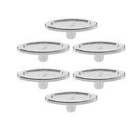 Mipcase 6 Pièces e Remontage DIY, Mécanisme Standard en Fer | Fonctionnement Stable, Tempo Réglable, Accessoires Décoratifs Argentés, pour Créations DIY et Pièces de Rechange