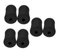 Mipcase 6 Pièces éponge Cordes Tube Rouleau de Mousse d'exercice Salle de Sport Tubulaire Banc Musculation Banc de muscu d'entraînement AB Mousse de Rouleau d'exercice