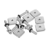 Mipcase 6 Pièces Paddle Board Fin Screws Stainless Steel Cross Head Resistant Surfboard Repair Kit for Stable Fin Attachment and Enhanced Performance