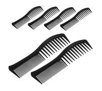 Mipcase 6 Pièces Peigne Large à Dents Larges avec Manche Ergonomique Forme de Poisson Peigne Coiffant pour Hommes et Femmes Démêlage Doux et Soin pour Cheveux Épais et Perruques