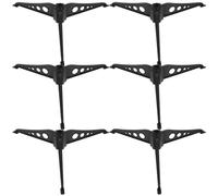 Mipcase 6 Pièces Support pour Sapin de Noël Mini, Base Portable Stable en | Décor Mini Arbre, Usage Fêtes et Mariages, Structure Légère, Format Compact, Fixation Simple