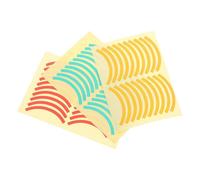 Mipcase 60pcs Autocollants D'identification pour Manomètre, Autocollants de Jauge en Polystyrène Haute Précision Lecture Facile Pression