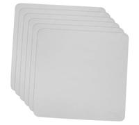 Mipcase 6pièces Lot de Chiffons Microfibre pour Nettoyage Et Polissage des Lunettes Verres Et Bijoux avec Format Pratique pour Emporter Partout