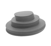 Mipcase 72 pièces Séparateurs Assiettes Feutre Protection Thermique et Bruit pour Protège Plateaux Ronds Multifonctions pour Cuisine et Rangement