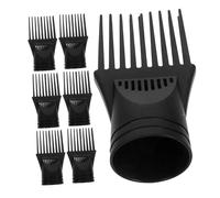 Mipcase 7pièces Peigne de Séchage Multifonction Embout de Sèche-cheveux Accessoire pour Coiffage Kit de Outil de Brushing Adapté pour Usage Domestique ou Salon