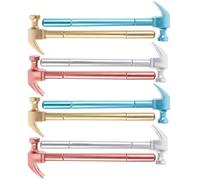 Mipcase 8 pièces Stylos Gel Encre Forme Marteau Stylo Test Écriture Ludique pour Garçon Fille et Étudiants