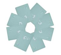 Mipcase 8 Pièces Tapis de Découpe Double-face pour Travaux Manuels et Scolaires Tapis de Bricolage Antidérapant Mesure Précise pour Découpe Papier Couture et Scrapbooking