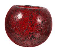 Mipcase Abat-jour En Verre Rouge Vintage E27/e26 Compatible Pour Lampe De Table Et Applique Murale, Accessoire D’éclairage Intérieur Décoratif, Couvre-lampe Petit Format, Usage Maison Et Bureau