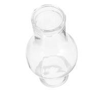 Mipcase Abat-Jour En Verre Transparent Pour Lampe À Huile Style Ancien Accessoire DéCoratif Protection Anti-Vent Pour ÉClairage D'Urgence Et CéLéBrations 9X5X3Cm