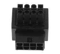 Mipcase Adaptateur Alimentation CPU Broches à Angle Droit pour Carte Mère Connecteur Interface Flexible pour Alimentation PC Interne Adaptateur de Câble pour Gestion Air et Optimisation