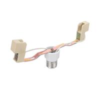 Mipcase Adaptateur de Douille Céramique E27 vers R7s Résistance la Chaleur, Conversion pour Ampoules Halogènes pour Bureaux et Usage Industriel