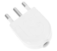 Mipcase Adaptateur Prise Italienne Broches Détachable pour Alimentation Secteur Connecteur Mâle Compatible Standard Usage Domestique et Professionnel