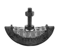 Mipcase Antivol de Jante pour Moto Hors-Piste 1,85 en Acier Antidérapant, Collier de Serrage Robuste Boulon de Verrouillage, Protège-Chambre à Air et Stabilisateur de Pneu pour Motos,