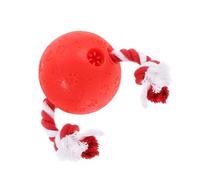 Mipcase Balle Manquante Petit Chien Jouets À Mâcher Petit Chien Jouets Chiot Jouets À Mâcher pour Petits Chiens Chiot Jouets À Mâcher TPU Rouge