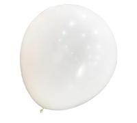 Mipcase Ballon Météorologique Géant en Latex Blanc 610 CM 600 G pour Recherche Scientifique Photographie Aérienne et Décoration de Fête