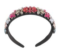 Mipcase Bandeau Cheveux Floral Éclatant Accessoire Coiffure Femme Élégant pour Fête et Quotidien