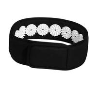 Mipcase Bandeau De Yoga Portable Réglable En Acupression Noir Masseur De Tête Réutilisable Accessoire De Relaxation Pour Voyages Et Séances De Yoga Confort Pour Utilisateurs