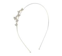 Mipcase Bandeau en Alliage Doré Ornement de Tête pour Femme, Taille Unique, Couvre-chefs Féminin Élégant, Décoration Capillaire pour Usage Quotidien