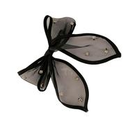 Mipcase Barrette Noeud Vintage avec Accessoire Cheveux Chic pour Cheveux Épais ou Fins Tenue Ferme pour Fêtes et Usage Quotidien