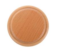Mipcase Base Rotative pour Boîte à Musique Bois Naturel Plateforme Ronde Compatible avec Mécanismes à Remontoir pour Projets DIY et Décoration Maison