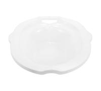 Mipcase Bassin de Bain Sitz pour Siège de Toilette Bassin Post-partum PP Blanc Grand et Anti-débordement Soin et Soulagement pour Femmes Enceintes et Après Accouchement