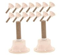 Mipcase Bâtonnets de Moxibustion Portables Facile à Utiliser Ranger Lot de 50 avec Base Intégrée en Moxa pour Domicile et Salon