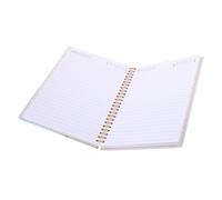 Mipcase Bloc-notes A5 à Spirale Bleu Lignes Horizontales, Carnet de Notes Portable pour Planification Quotidienne, Accessoire de Bureau Pratique et Agenda Scolaire Fonctionnel,