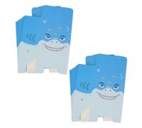 Mipcase Boîte à Dragées en Papier de Requin Bleu, 25 Pièces, Coffret Présent pour Shower et Fête Prénatale, Boîte à Bonbons Décorative Légère et Sûre, pour Anniversaire et Cotillons