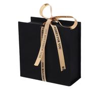 Mipcase Boîte Cadeau Magnétique Noire pour Mariage et Fête Boîte Petite pour Montres Accessoires Fermeture Aimantée Cadeau Élégant pour Anniversaire Saint Valentin Noël