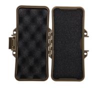 Mipcase Boîte Conteneurs Scellés De Voyage Conteneur De Survie en Plastique Bac De Stockage De Survie Cas De Stockage De Survie Mallette à Outils en Plastique PP Brown