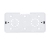 Mipcase Boîte de Dérivation Électrique Murale Standard Plastique Boîtier Saillie pour Interrupteurs et Prises Design Moderne pour Décoration Intérieure Polyvalente