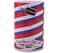 Mipcase Boîte de Rangement en Métal pour Lames de Rasoir Usagées Réutilisable Capacité Raisonnable, Légère Salon de Coiffure ou Usage Domestique