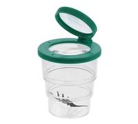 Mipcase Boîte Observation Insectes avec Loupe Agrandissante Bac Élevage Insectes Éducatif Exploration Nature Garçon Fille Vision Claire et Détail Précis Apprentissage Biologie et