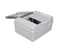 Mipcase Boîtier de Protection Électrique Extérieur Étanche avec Fenêtre Transparente Anti-poussière Montage Flexible pour Sites Industriels et Espaces Publics
