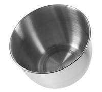 Mipcase Bol à Mélanger Profond Acier Inoxydable Éclaboussures Petit Modèle Ustensile de Cuisine Polyvalent pour Pâte Œufs et Salades Nettoyage Facile pour Usage Domestique