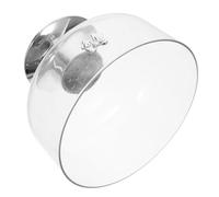 Mipcase Bol à Pied Transparent Bol à Fruits Élégant avec Capacité Importante Stable pour Desserts Salades Décoration de Table Cuisine Maison et Événements