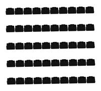 Mipcase Bouchons en Silicone pour Interface Ethernet Lot 50 Pièces Protecteurs De Port pour Fiches D'interface Ethernet Usage Bureau Et Maison Protection Anti-poussière Noire Flexible