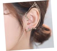Mipcase Boucles D’oreilles Manchettes De Fée Géométriques En Alliage Doré Léger Pour Femmes, Boucles D’oreilles Enveloppantes Sans Piercing, Adaptées Aux Adolescentes Et Usage Quotidien