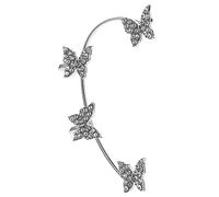 Mipcase Boucles Doreilles Clip Zircon pour Femme Design Élégant sans Perçage Bijoux Doreille pour Oreille Droite Accessoire Charme et Fête