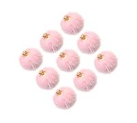 Mipcase Boucles D'oreilles Pompon Soi-même, Pendentifs Boules De Fourrure Rose, Lot De 24 Pièces Légères, Accessoires Créatifs Pour Bijoux Diy, Bijoux Pendantes Pour Femmes, Présent Fête