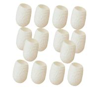 Mipcase Boules Soie Naturelles 20 Pcs Exfoliantes Douces Pour Visage Peaux Sensibles Nettoyage Quotidien Soins Visage Corps