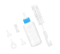Mipcase Bouteille pour Animaux Biberon Petit Animal Biberons pour Chiots pour l'allaitement Kit Bouteille Petit Animal Biberon pour Chaton Sucette Chaton Blue L'animal De Compagnie