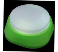 Mipcase Bouton De Communication pour Animaux De Compagnie Casse-tête pour Chien Buzzers De Quiz pour Le Dressage des Chiens Jouets pour Chiens Chiot Grinçant Bouton Chien Green Abdos
