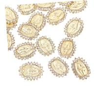 Mipcase Breloques pour Ongles 3d Mary en Alliage Métallique, Lot de 30 Pièces, Décorations Nail Art Occidentales, Accessoires Professionnels pour Manucure, Usage Salon et Maison