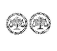 Mipcase Broche D'avocat Balance De Justice En Alliage Argenté Lot De 2 Épingles De Revers Pour Homme Et Femme, Accessoire Professionnel Symbole Équité Costume Et Cérémonie