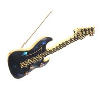 Mipcase Broche Guitare Métal Créative pour Hommes et Femmes Décoration de Vêtement et Badge Sac Broche Festival Élégante et Accessoire Musical Unique